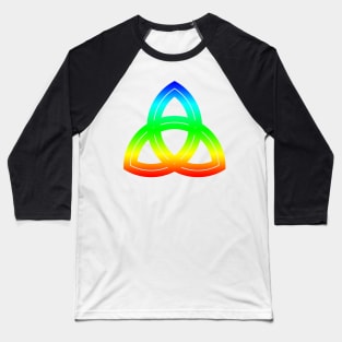 Interlaced Double Triquetra Baseball T-Shirt